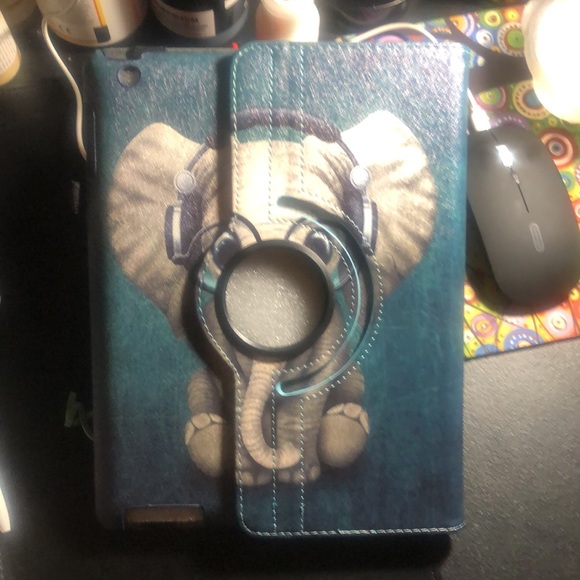 IPad 2/3/4 Case Elephant Design - Picture 3 of 5